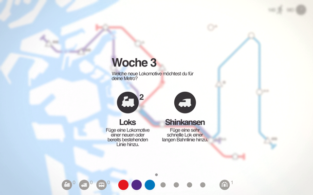 ‎Mini Metro+ Screenshot