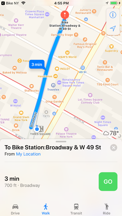 Bike Stations New York screenshot 3