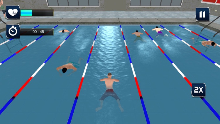 Real Water Swimming Pool Race screenshot-4