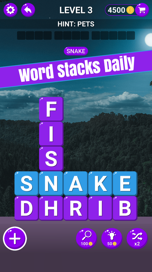 #5. Word Blocks : Word Line Quest (iOS) 由: Puzzle Mania Studio