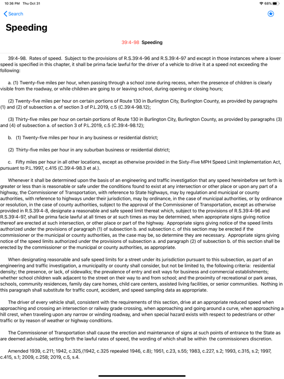 State Statute & Federal Law iPad screenshot 8 - Reference app