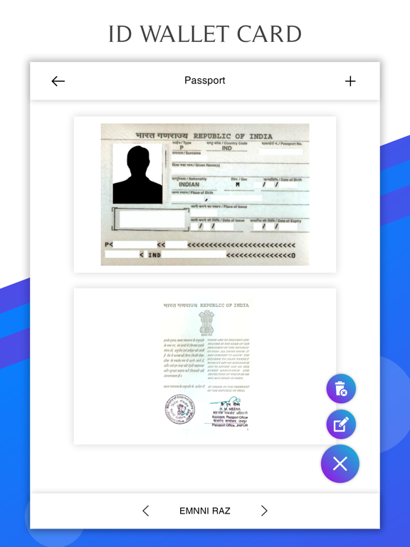 Screenshot #6 pour ID Proof & Card Mobile Wallet