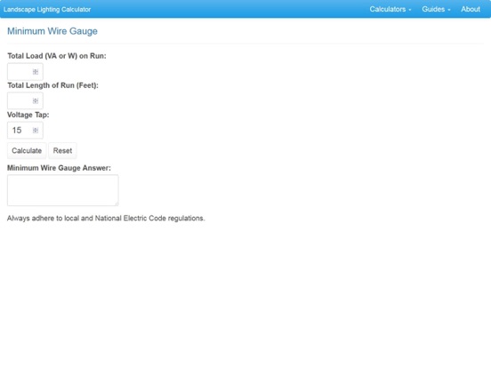 Screenshot #5 pour Landscape Lighting Calculator