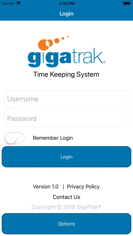 GigaTrak® Time Keeping System