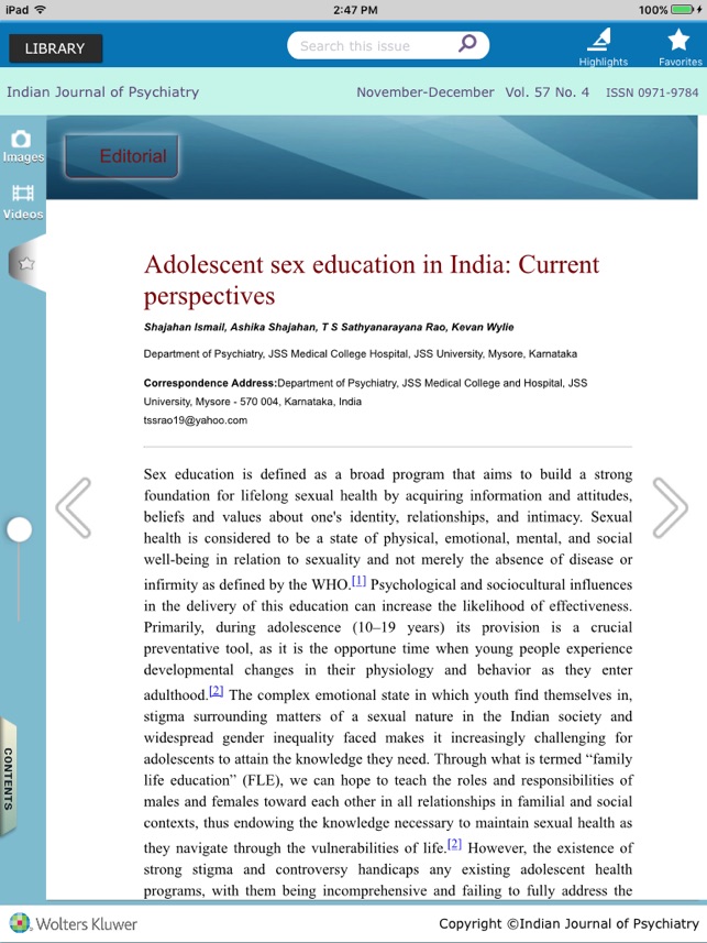 Indian Journal of Psychiatry(圖4)-速報App