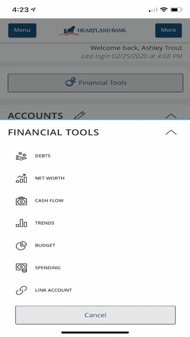 Heartland Bank Ohio Mobile Screenshot