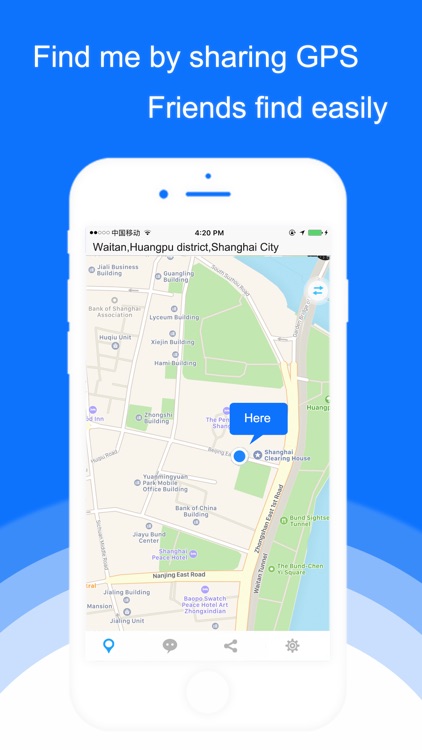 Find Me- share my GPS location