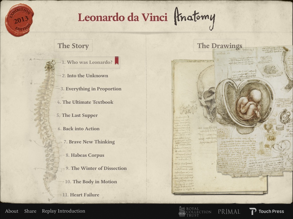 Leonardo da Vinci: Anatomy - 2.0.1 - (iOS)