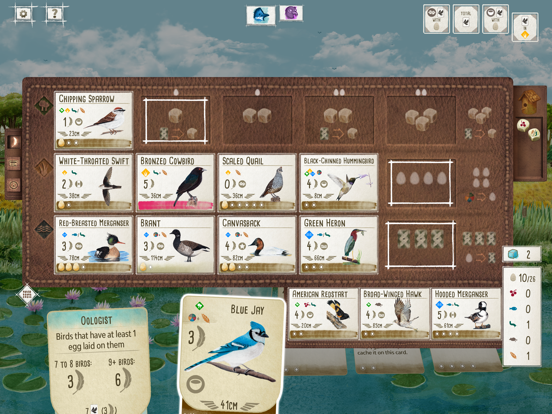 Wingspan: The Board Game iPad app afbeelding 5