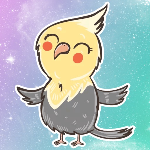 Chii Parrot! Stickers icon