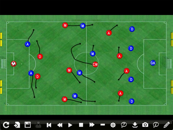 Soccer Play Designer iPad screenshot 4 - Sports app