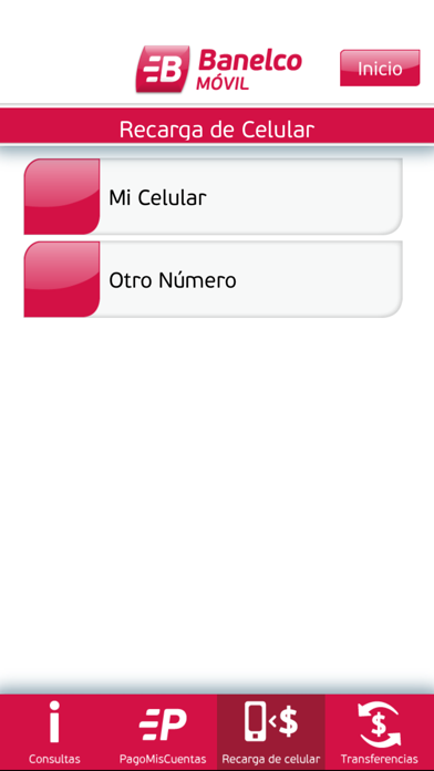Banelco MÓVIL Screenshot