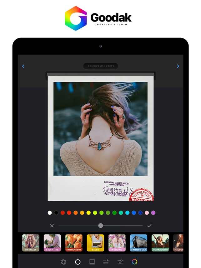 ‎Goodak Edit - Photo Editor Cam Screenshot