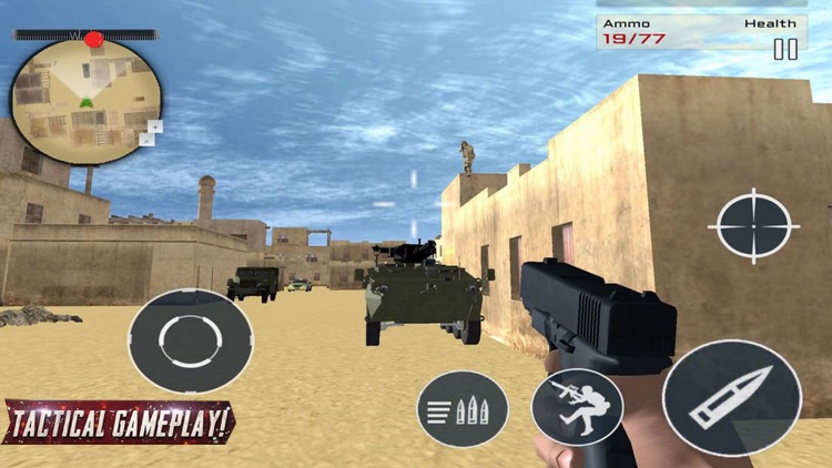 Desert War: Attack FPS Army