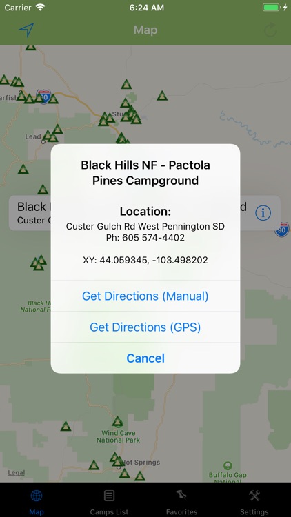 South Dakota – Camping & RV's