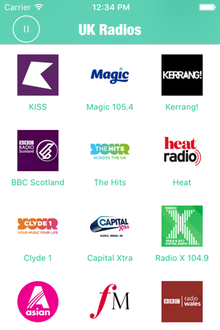 Radios UK Pro British Radio FM screenshot 3