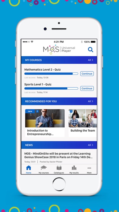 MOS Universal Player Screenshot