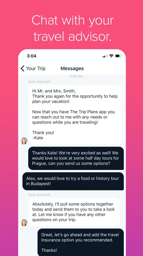 Trip Plans