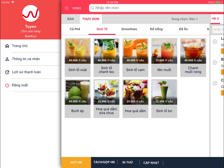 Wimo Smart Order Ipad screenshot-3
