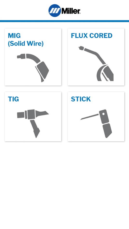 #1. Miller Weld Setting Calculator (iOS) Podle: Miller Electric Mfg Co