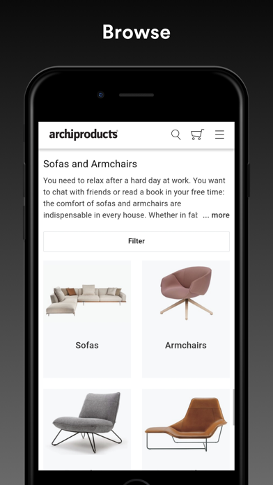 Archiproducts Screenshot