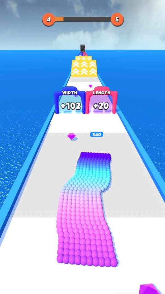 #2. Canvas Run (iOS) 由: Voodoo