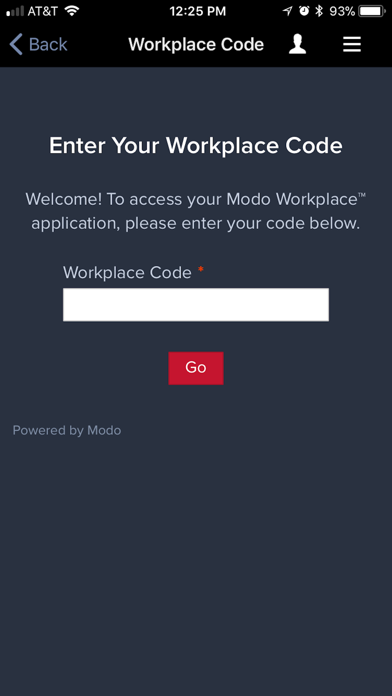 Modo Workplace Screenshot