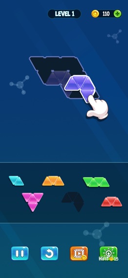 Triangle Tangram Puzzle Legendのおすすめ画像1