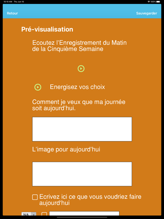 Screenshot #5 pour VIVEZ VOTRE VISION