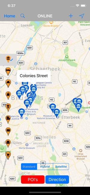 Brussels (Belgium) – City Map(圖1)-速報App