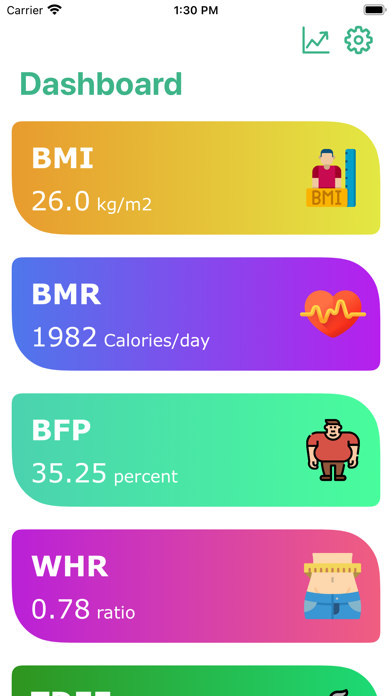 My Health! - Fitness Tracker Screenshot