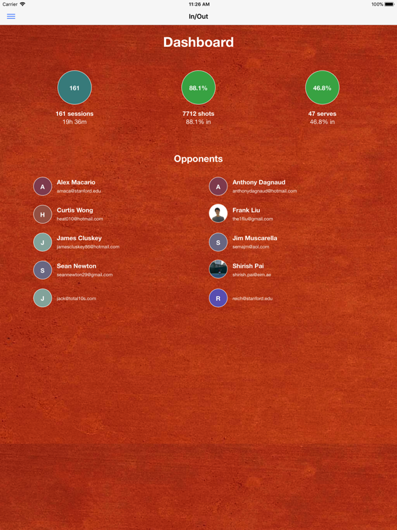 Screenshot #6 pour In/Out Tennis