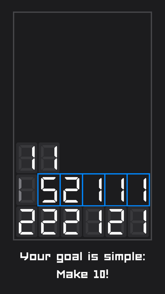#3. Sumoku - Seven-segment Math (iOS) Podle: Raffaele D'Amato