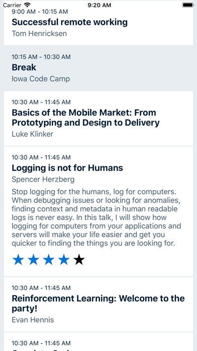 Screenshot #2 pour IowaCodeCamp