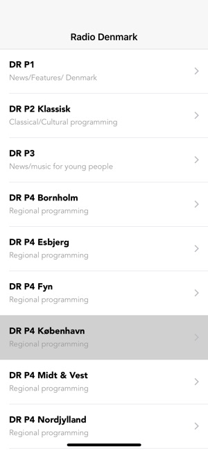 Dansk Radio - Live Denmark on the App Store