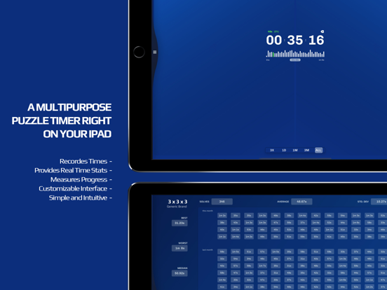 StatTimer - Time Tracker iPad screenshot 1 - Utilities app