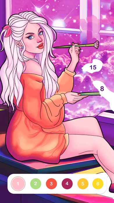 Coloring Art - Paint by number Screenshot