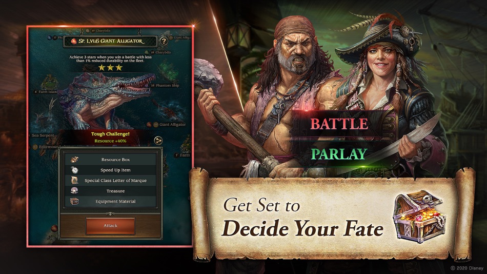 #5. Pirates of the Caribbean : ToW (iOS) 来自: JOYCITY Corp