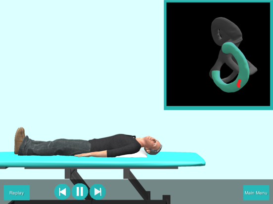 BPPV Relief iPad screenshot 4 - Medical app