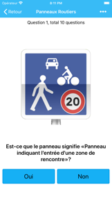 Signalisation Routière – Quiz screenshot
