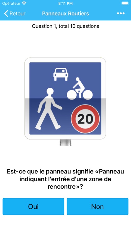 Signalisation Routière – Quiz