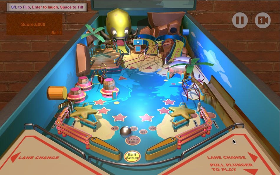 #2. Pinball Frenzy 3D (macOS) โดย: Pix Arts