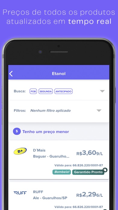 Pronto Combustíveis Screenshot