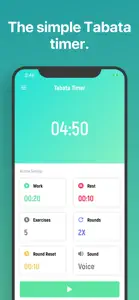 Tabata Timer □ screenshot #1 for iPhone