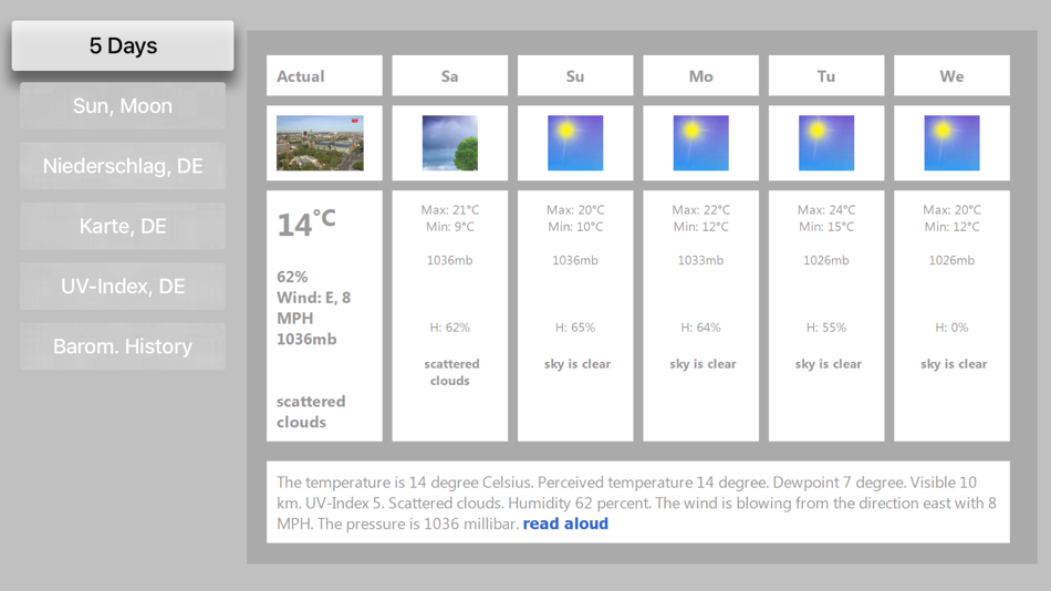 #3. LCD Weather Barometer (iOS) 由: Kai Bruchmann