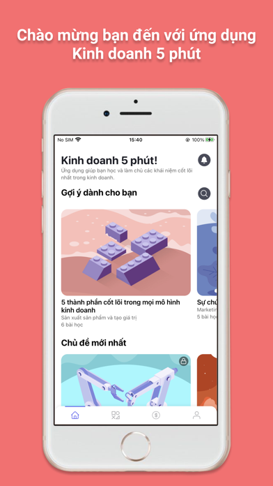 Kinh Doanh 5 Phút Screenshot