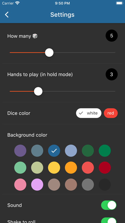 #3. Just Dice: Simple & Fun (iOS) 由: Slobodan Milinkovic