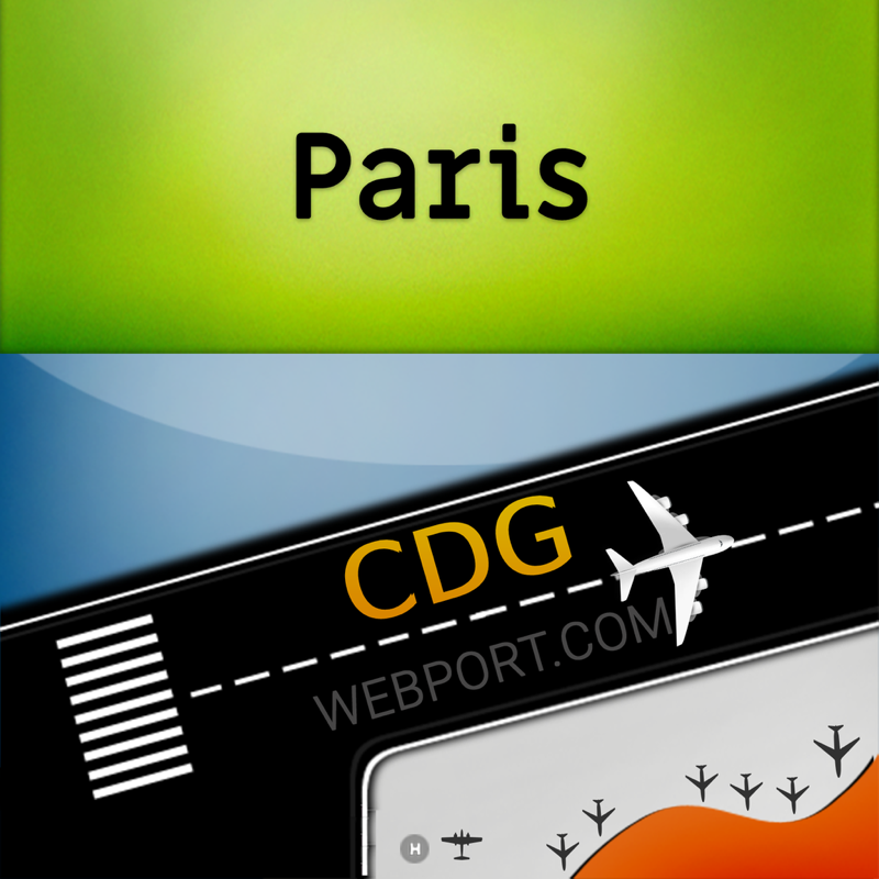 Paris Airport CDG Info + Radar