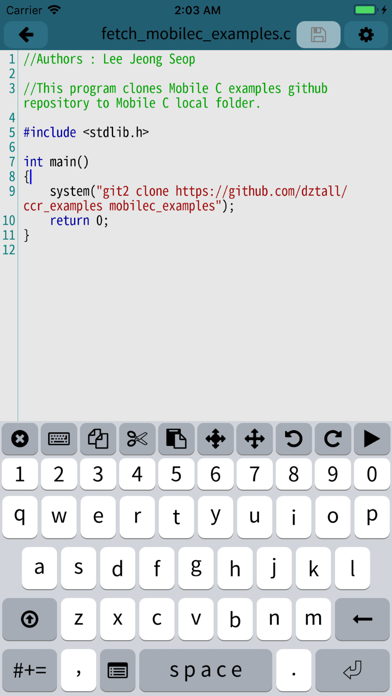 Screenshot #2 pour Mobile C [ C/C++ Compiler ]