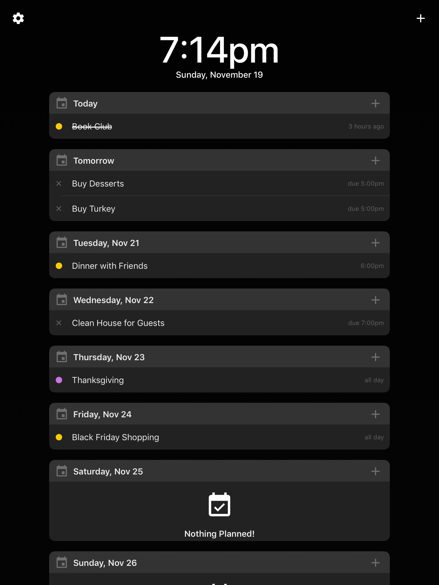 Day Plan Pro screenshot 3